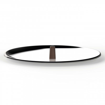  Alessi - Edo - Coperchio in acciaio inossidabile diametro 28" - Colore: Acciaio - SKU: PU200/28 