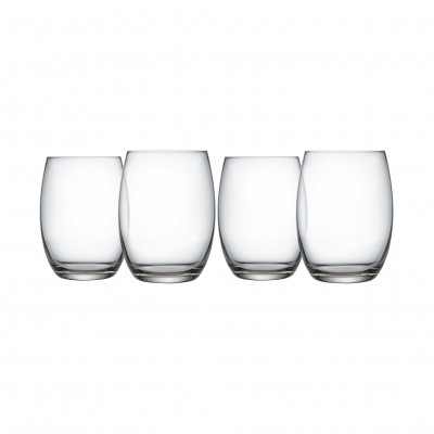 Alessi - Mami XL - Set di 4 bicchieri per long drink in vetro cristallino - Colore: Trasparente - SKU: SG119/3S4 
