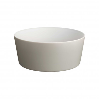  Alessi - Tonale - Insalatiera in ceramica stoneware dalle linee moderne - Colore: Grigio Chiaro - SKU: DC03/38LG 