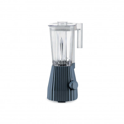 Alessi Plissè Frullatore con caraffa graduata in resina termoplastica spina europea 700W Colore: Grigio