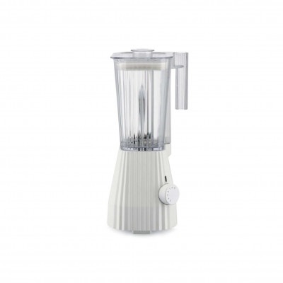 Alessi Plissè Frullatore con caraffa graduata in resina termoplastica spina europea 700W Colore: Bianco