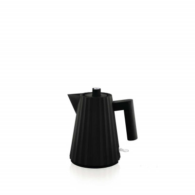 Alessi Plissè Bollitore elettrico piccolo in resina termoplastica Spina europea 2400W Colore: Nero