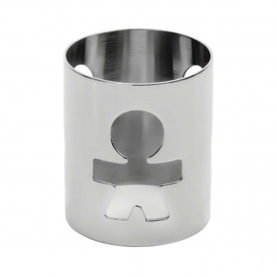  Alessi - Girotondo - Portatovagliolo traforato in acciaio inossidabile Uomo - Colore: Acciaio - SKU: AKK10M 