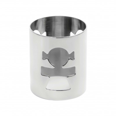  Alessi - Girotondo - Portatovagliolo traforato in acciaio inossidabile Donna - Colore: Acciaio - SKU: AKK10W 