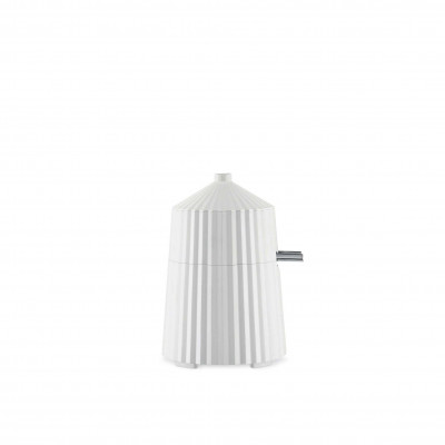 Alessi Plissè Spremiagrumi elettrico in resina termoplastica con spina europea 80W Colore: Bianco