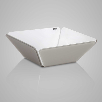 Vesta Like Water Cestino per pane Colore: Bianco/Tortora