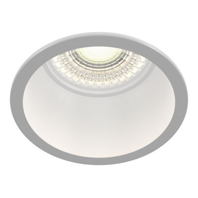 Maytoni - Reif - Faretti da incasso rotondi in alluminio dallo stile moderno in varie tinte - 1 Lampadina GU10 50W - IP20 - SKU: DL049-01