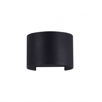 Maytoni Fulton Applique da parete da esterni a LED struttura in metallo flusso direzionabile Colore: Nero