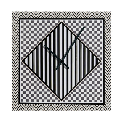  Vesta - Decor - Orologio da parete di design in plexiglass con motivi geometrici - SKU: 04226D32 