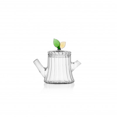  Ichendorf - GreenWood - Lattiera in vetro con foglia - Colore: Verde - SKU: 093520142 