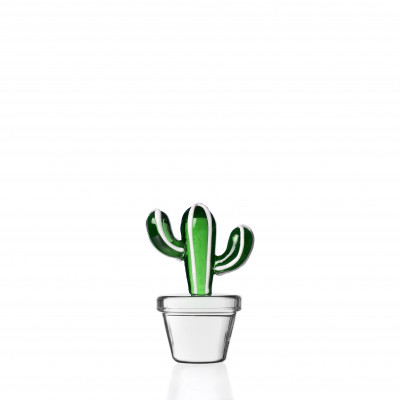 Ichendorf - Desert Plants - Fermacarte cactus in vetro - Colore: Verde - SKU: 09352112