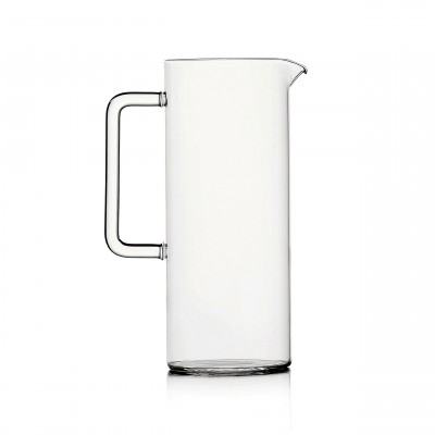  Ichendorf - Tube - Brocca con manico in vetro - Colore: Trasparente - SKU: 09359540 