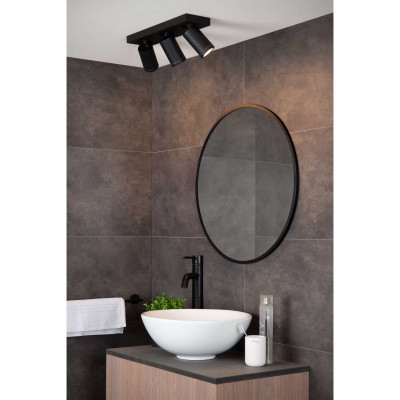Lucide - Taylor - Faretto moderno in alluminio LED dimmerabile con triplo diffusore orientabile - 3 Lampadine GU10 5W - Lumen 320 x3 - Gradi Kelvin 3000k Luce Calda - 44 - SKU: 09930/15/