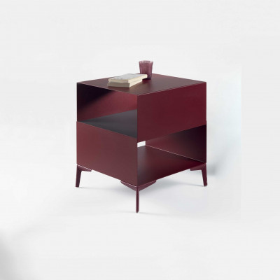 Pezzani - Cube - Tavolino da salotto moderno in acciaio - SKU: 0/24