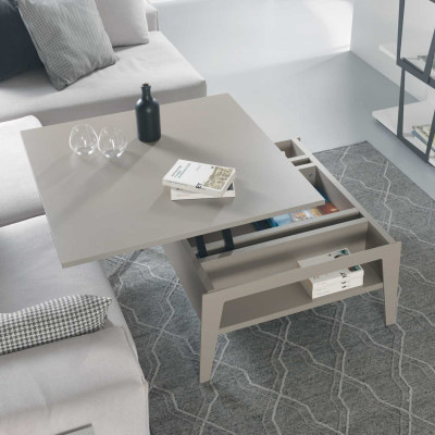 Pezzani - Brighton - Tavolino da salotto moderno piccolo con contenitore - SKU: 0/265