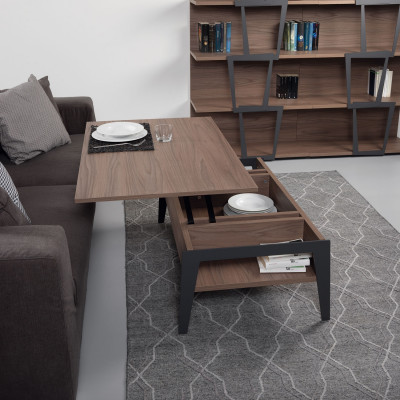 Pezzani - Brighton - Tavolino da salotto moderno medio con contenitore - SKU: 0/266