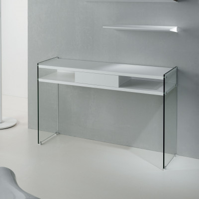 Pezzani - Maya - Consolle per ingresso moderna in legno con cassetto - SKU: 0/480