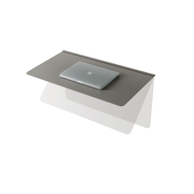  Pezzani - Plana - Scrivania da parete moderna struttura in acciaio e piano richiudibile in legno - SKU: 0/85 