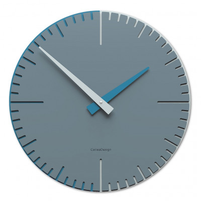CalleaDesign - Exacto - Orologio da parete rotondo in legno dal design moderno - Colore: Carta da Zucchero - SKU: 10-025-44