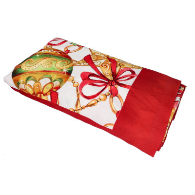  Brandani - Gioco di luci - Tovaglia da tavola tema natalizio - Colore: Multicolore - SKU: B10340 