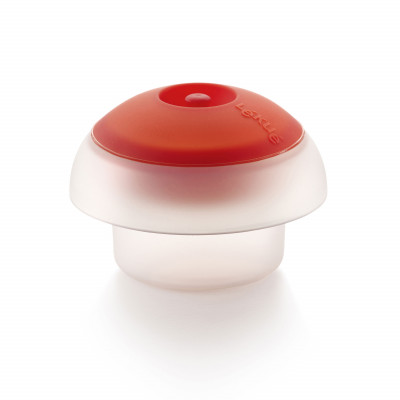  Lekuè - Cuociuovo in silicone per cottura a vapore - Colore: Rosso - SKU: 1841628 