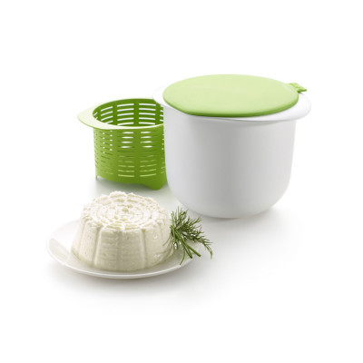  Lekuè - Stampo per formaggio in melammina - Colore: Verde/Bianco - SKU: 1841867 