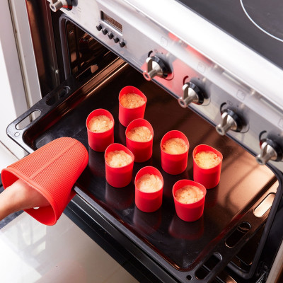  Lekuè - Stampo per biscotti in silicone - Colore: Rosso - SKU: 1841986 