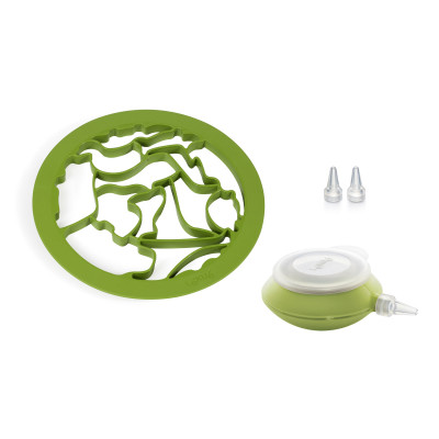  Lekuè - Kit cucina per bambini Let's Cookie - Colore: Verde - SKU: 1842009 