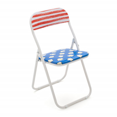 Seletti - Sedia pieghevole in metallo "Studio Job-Blow" "Popcorn New" - SKU: 18557