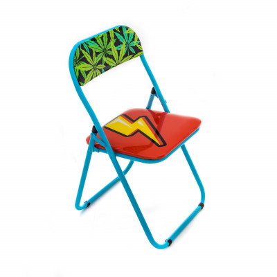 Seletti - Sedia Pieghevole in metallo "Studio Job-Blow" "Flash New" - SKU: 18560