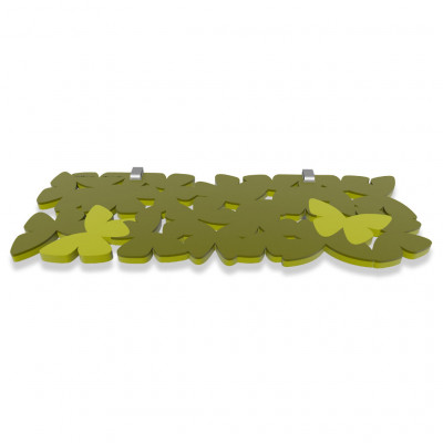 CalleaDesign - Farfalla - Mensola - Colore: Verde Oliva - SKU: 50-16-1-54