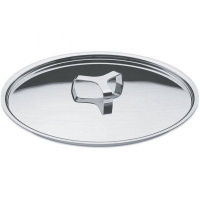 Alessi - Pots & Pans - Coperchio 28" - Colore: Acciaio - SKU: AJM200/28