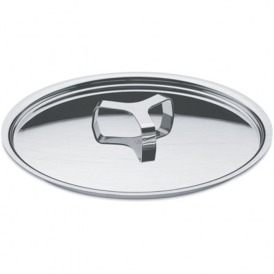 Alessi - Pots & Pans - Coperchio 24" - Colore: Acciaio - SKU: AJM200/24