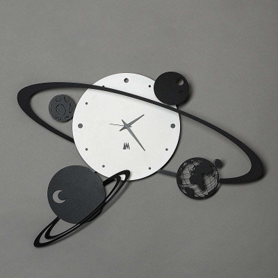 Arti e Mestieri - Sistema Solare - Orologio da parete - Colore: Bianco - SKU: 0OR2947C26