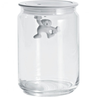 Alessi Gianni Barattolo Ermetico - M Colore: Bianco