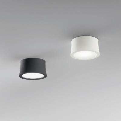 Fabas Luce - Ponza - Faretto da soffitto 1 luce a LED con struttura in metallo - 1 Lampadina Led Integrato 7W - Lumen 630 - Gradi Kelvin 3000k Luce Calda - IP20 - SKU: 3440-71