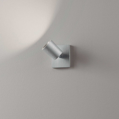 Fabas Luce - Modo - Faretto da parete 1 luce con struttura in alluminio - 1 Lampadina GU10 35W - IP20 - SKU: 3451-81