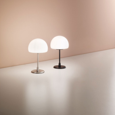 Fabas Luce - Gaia - Lampada da comodino con struttura in metallo e diffusore in vetro design moderno - 1 Lampadina G9 33W - IP20 - SKU: 3569-30