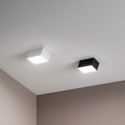Fabas Luce - Lucas - Faretto a soffitto a LED con struttura in metallo in stile moderno - 1 Lampadina Led Integrato 12W - Lumen 900 - Gradi Kelvin 4000k Luce Naturale - IP20 - SKU: 3601-81