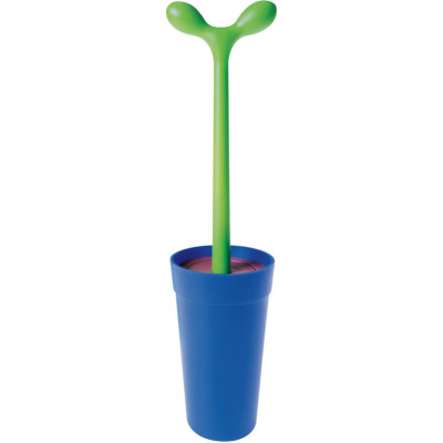 Alessi Merdolino Scopino per Bagno Colore: Blu