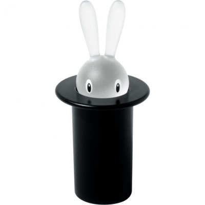 Alessi Magic Bunny Portastuzzicandenti Colore: Nero