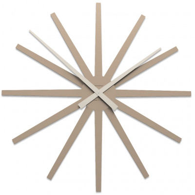 CalleaDesign - Frizz - Orologio da parete - Colore: Caffelatte - SKU: 10-327-14