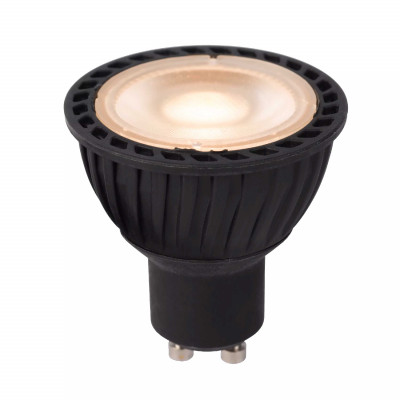 Lucide Lampadina MR16 - Bulbo a LED dimmerabile a 3 Step - Ø 5 cm - GU10 Colore: Nero