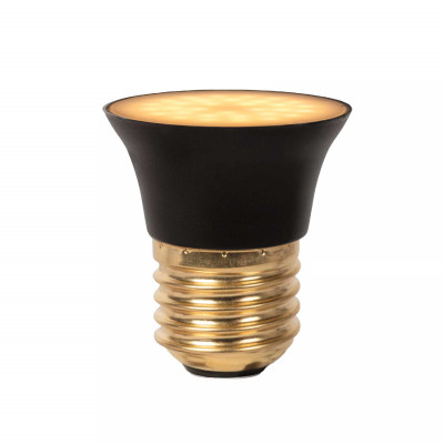 Lucide - Lampadina G45 - Bulbo a LED dimmerabile a 3 Step - Ø 4,3 cm - E27 - Colore: Nero - 1 Lampadina E27 5W - Lumen 400 - Gradi Kelvin 2700k Luce Calda - IP20 - SKU: 49099/05/30