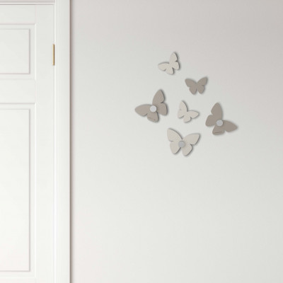  CalleaDesign - Farfalla - Appendiabiti da parete in legno - SKU: 50-13-2 