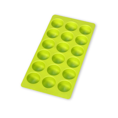  Lekuè - Stampo Sfera per Ghiaccio in resina - Colore: Verde - SKU: 5440190 