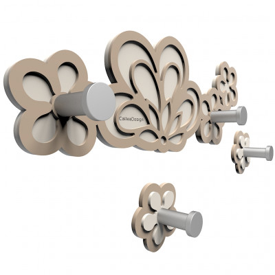  CalleaDesign - Merletto - Appendiabiti da parete - SKU: 56-13-1 