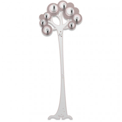 CalleaDesign - Albero - Appendiabiti da Parete - Colore: Grigio Prugna - SKU: 13-004-34