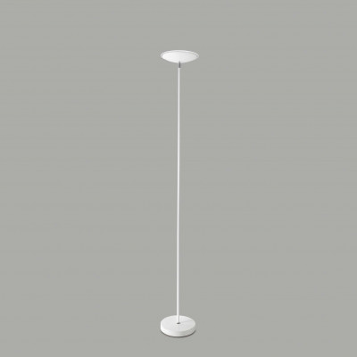 Perenz Febe Piantana a LED con struttura in metallo e paralume orientabile design moderno Colore: Bianco