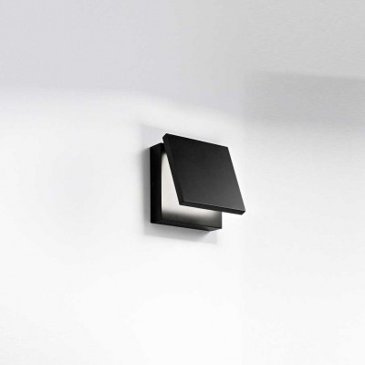 Perenz - Secret - Applique a LED per camera da letto in metallo diffusore regolabile - Colore: Nero - 1 Lampadina - Led Integrato - 10W - Lumen 700 - Gradi Kelvin 3000k Luce Calda - IP20 - SKU: 6706NLC